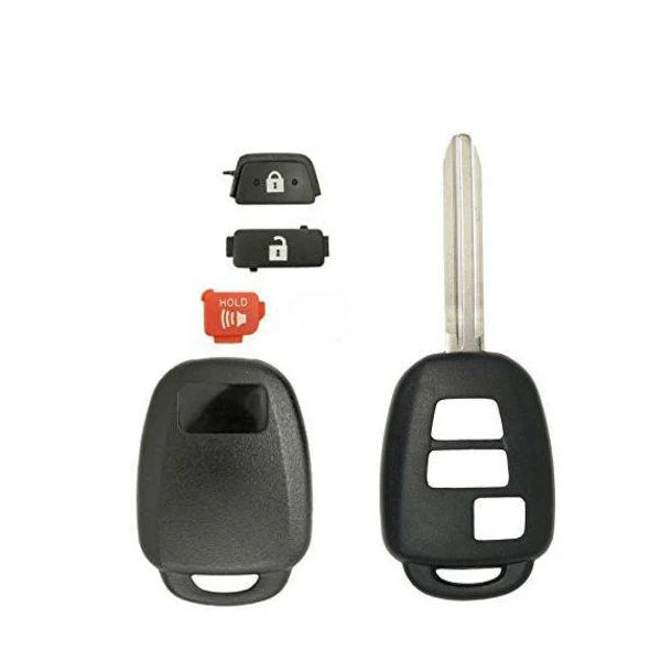 2012-2024 Toyota 3-Button Remote Head Key / Super Strong (GTL SHELL) 2012-2024 Toyota 3-Button Remote Head Key / Super Strong (GTL SHELL)